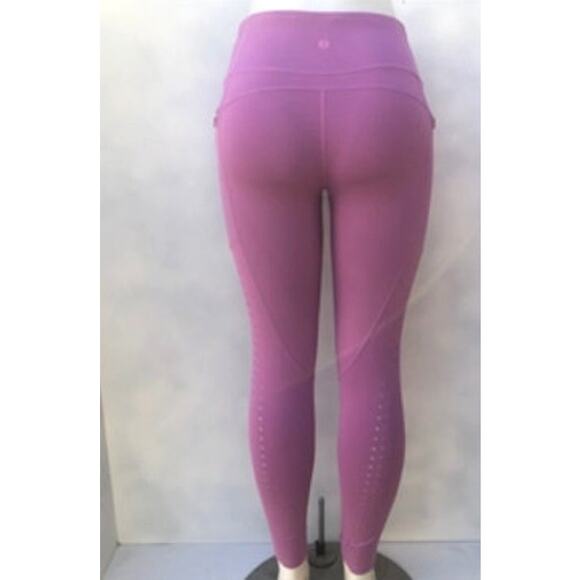 Athleta Fuchsia Leggings With Pockets Size XS - Picture 1 of 9